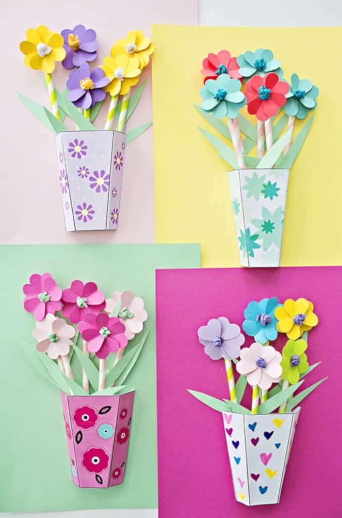 Flower Crafts - Over 100 Fabulous Flower Crafts To Delight Your